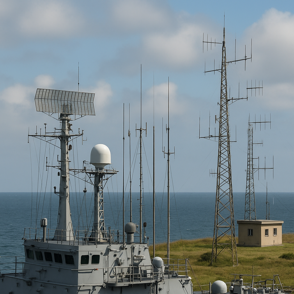 Naval communication and radar systems