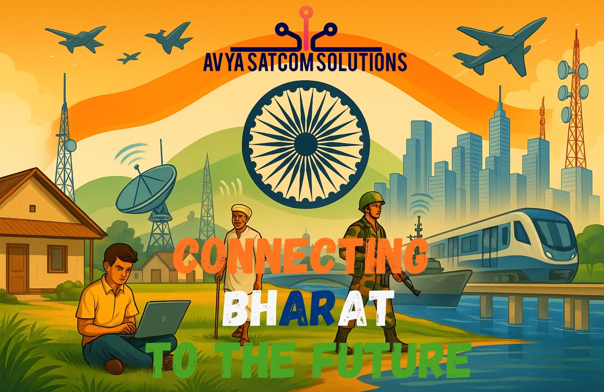 Connecting Bharat to the Future - AVYA SATCOM SOLUTIONS